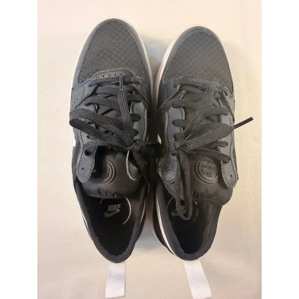 Nike Wmns Court Vision Alta TXT Black White CW6536-001 Size 9 Sneakers